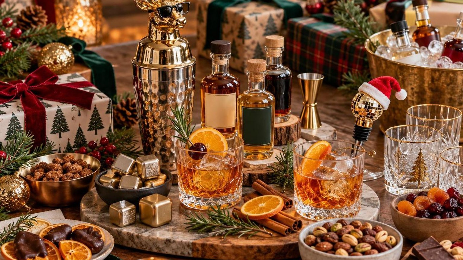 Alcohol White Elephant Gifts for Holiday Parties, broken down step by step