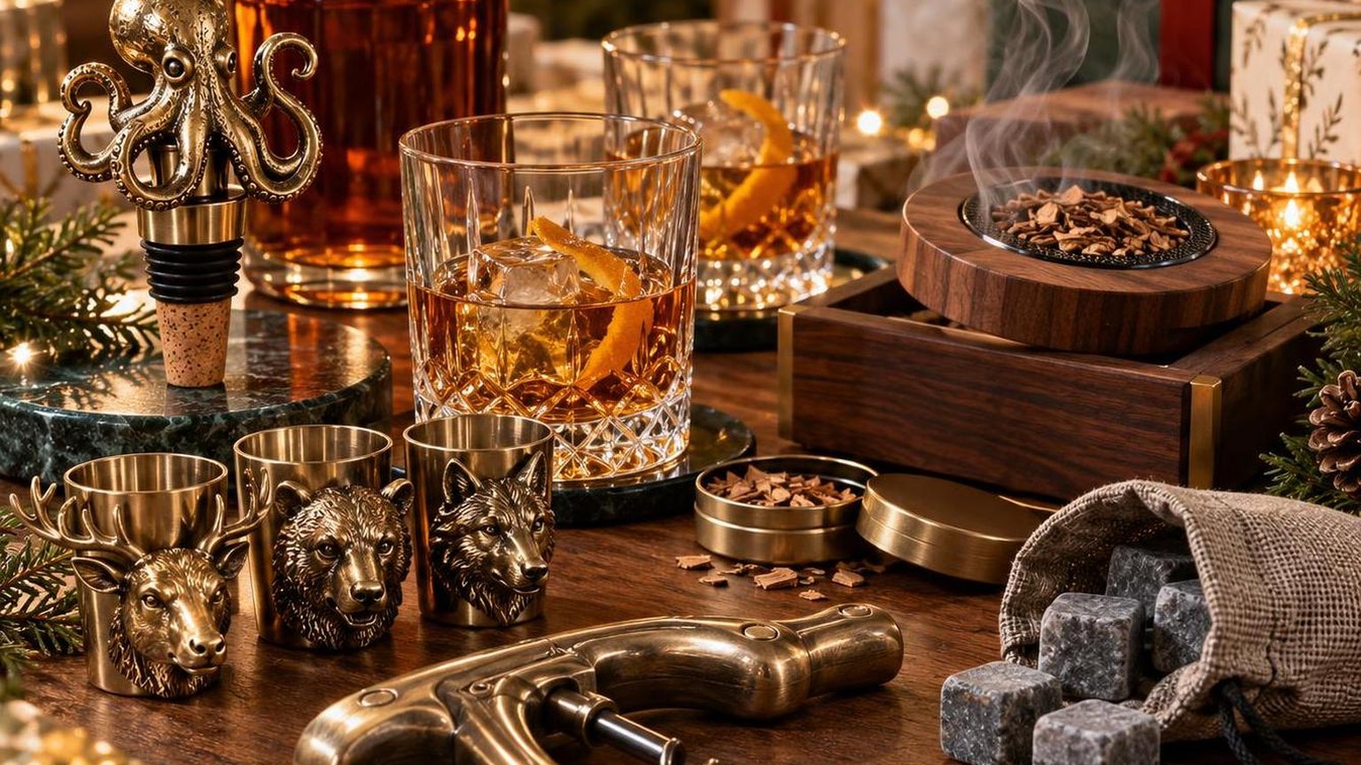 Alcohol White Elephant Gifts for Holiday Parties — measured, not estimated