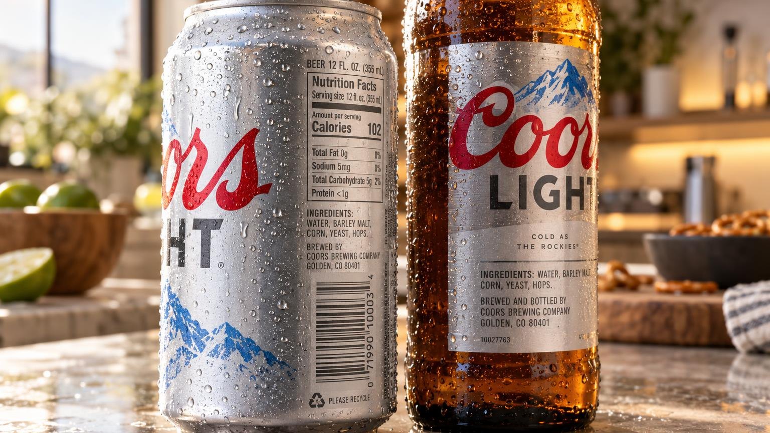 How Many Calories Are in a Coors Light Beer? — what the numbers show