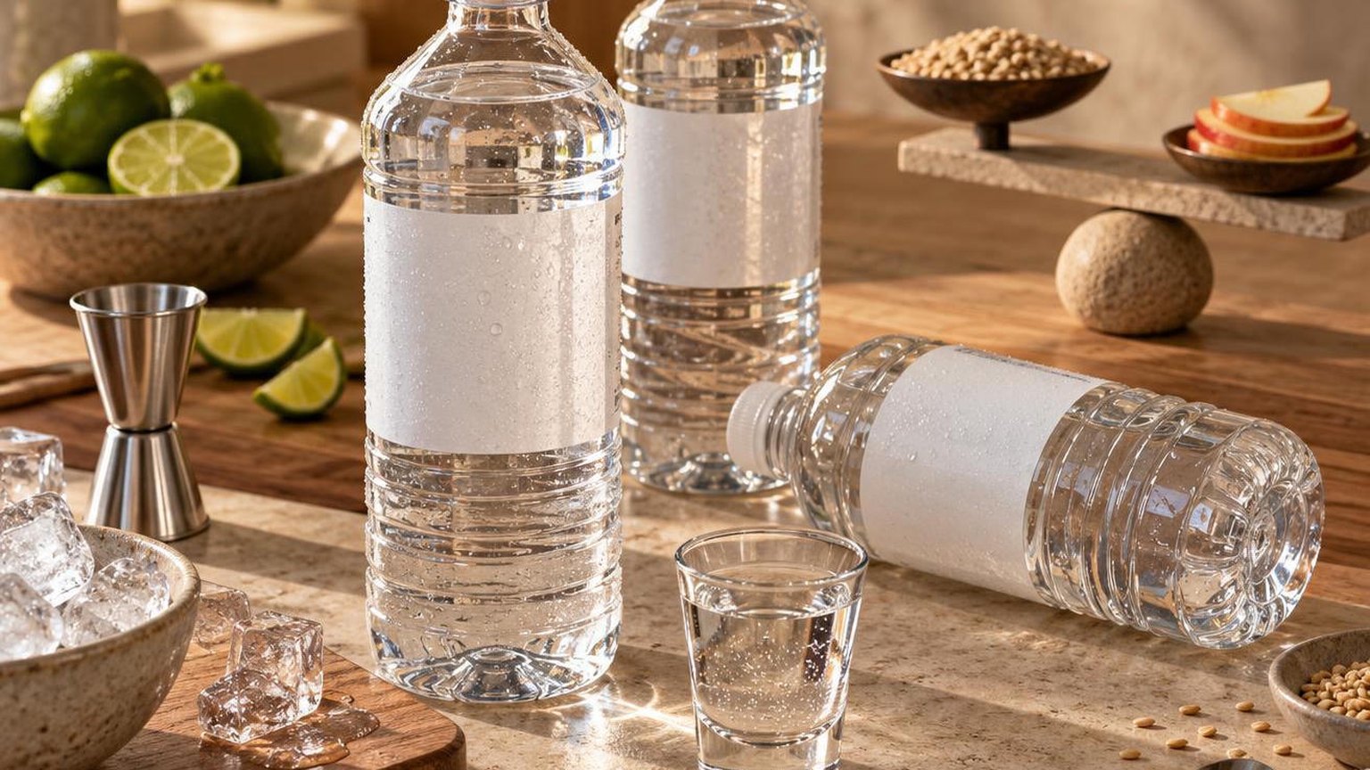 Cheap Vodka Brands Plastic Bottle — side by side with the alternatives