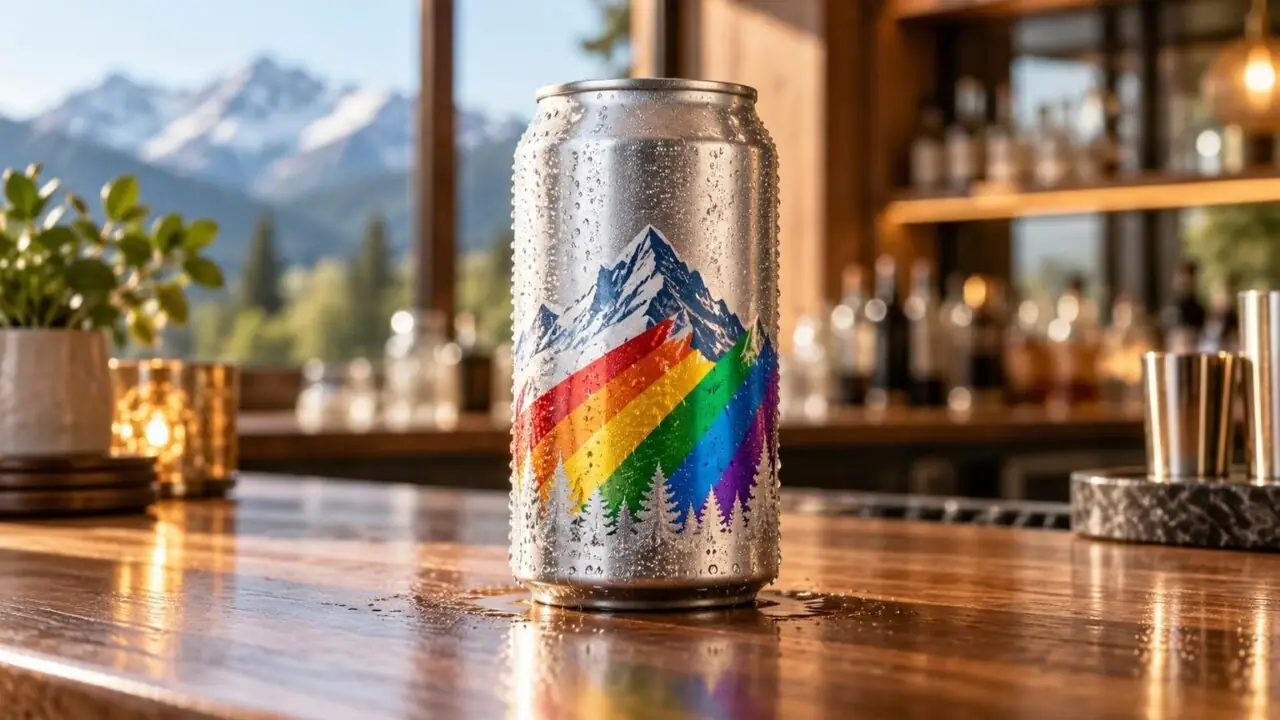Did coors light have a rainbow can