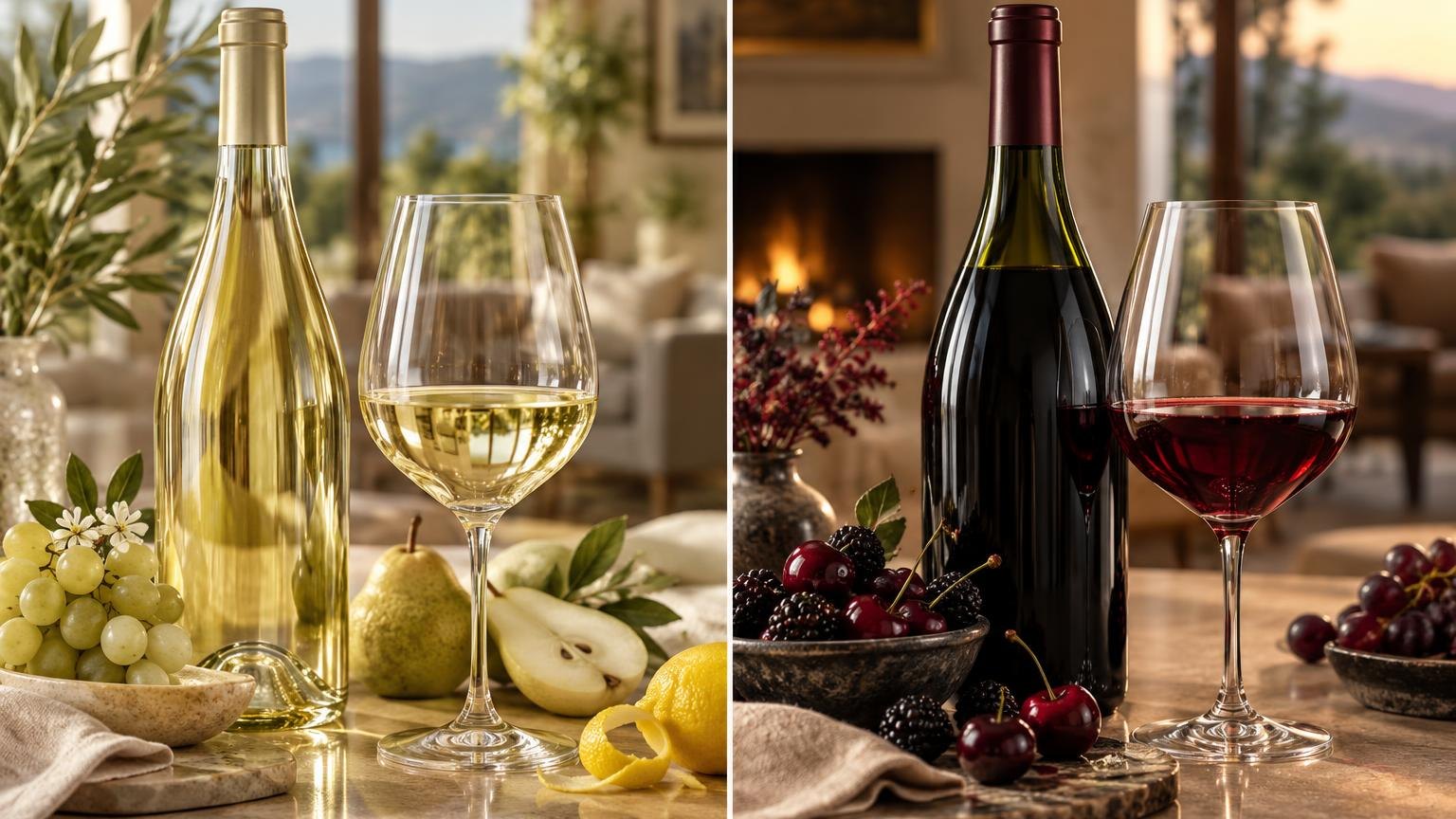 What Is the Difference Between Pinot Grigio and Pinot Noir? — side by side with the alternatives
