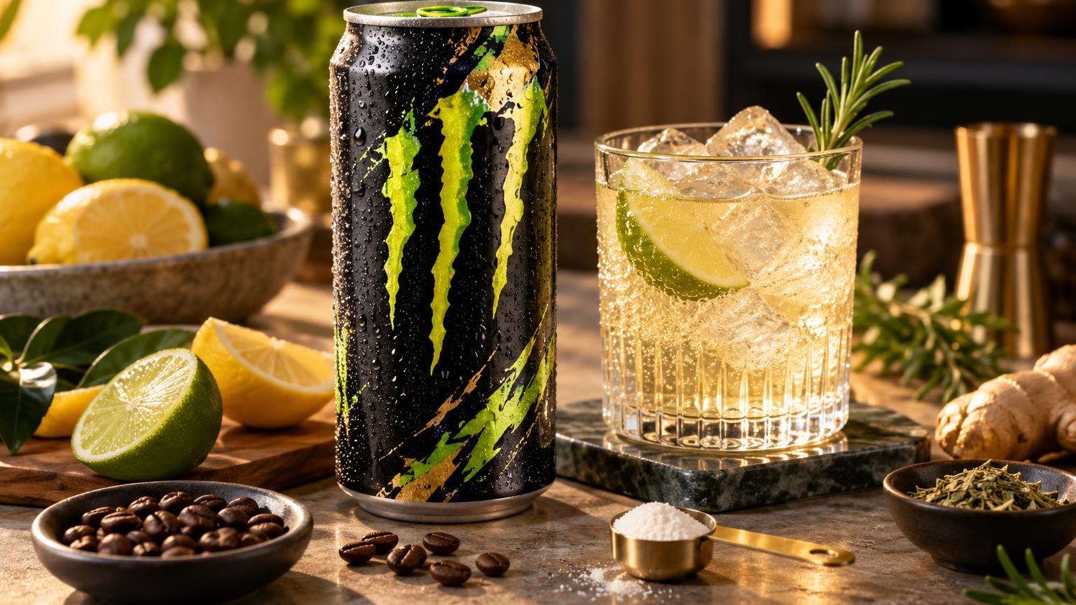 Does the Monster Alcohol Have Caffeine?, broken down step by step