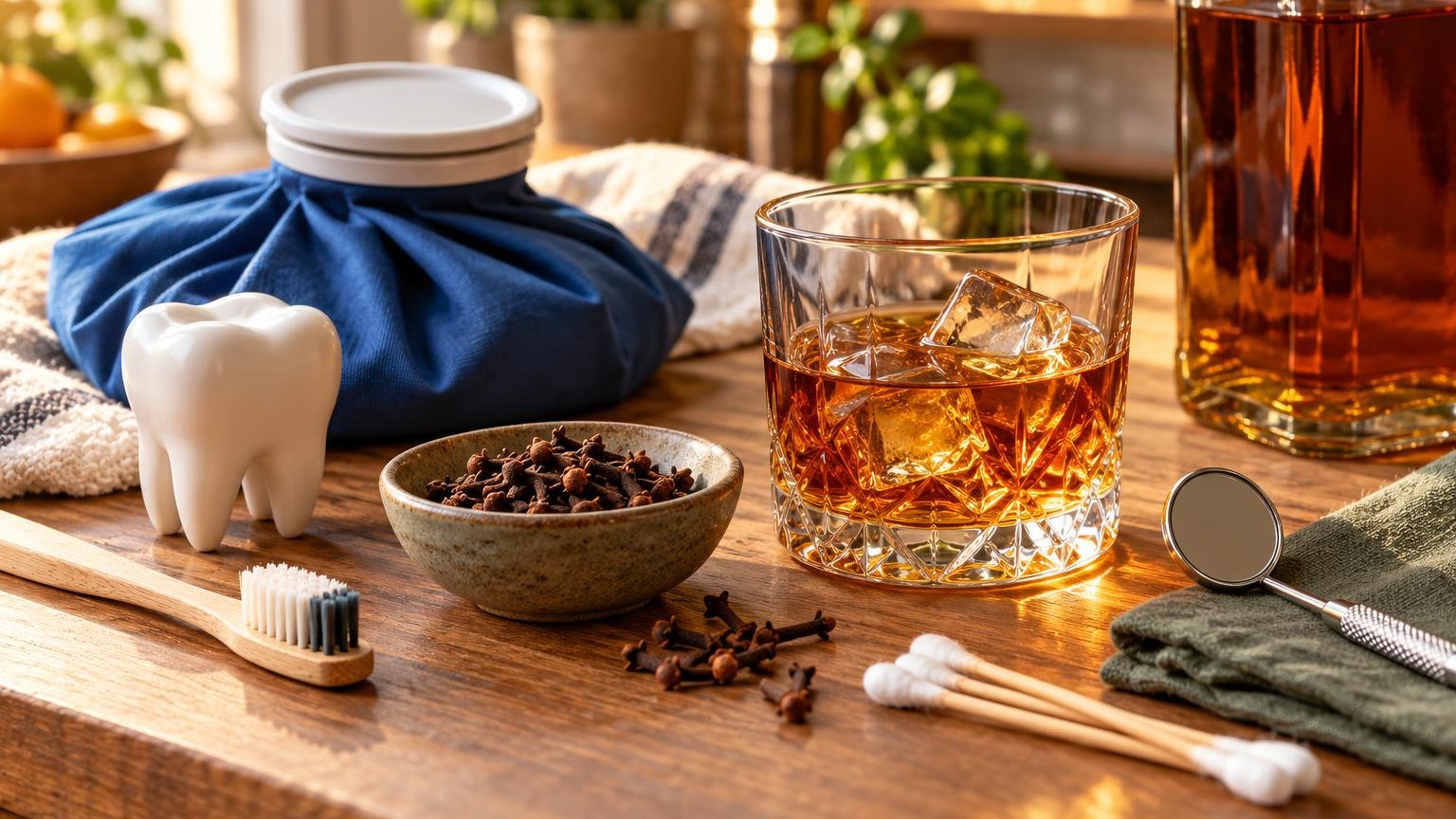Does Whiskey Help a Toothache? — the short answer, with the data behind it
