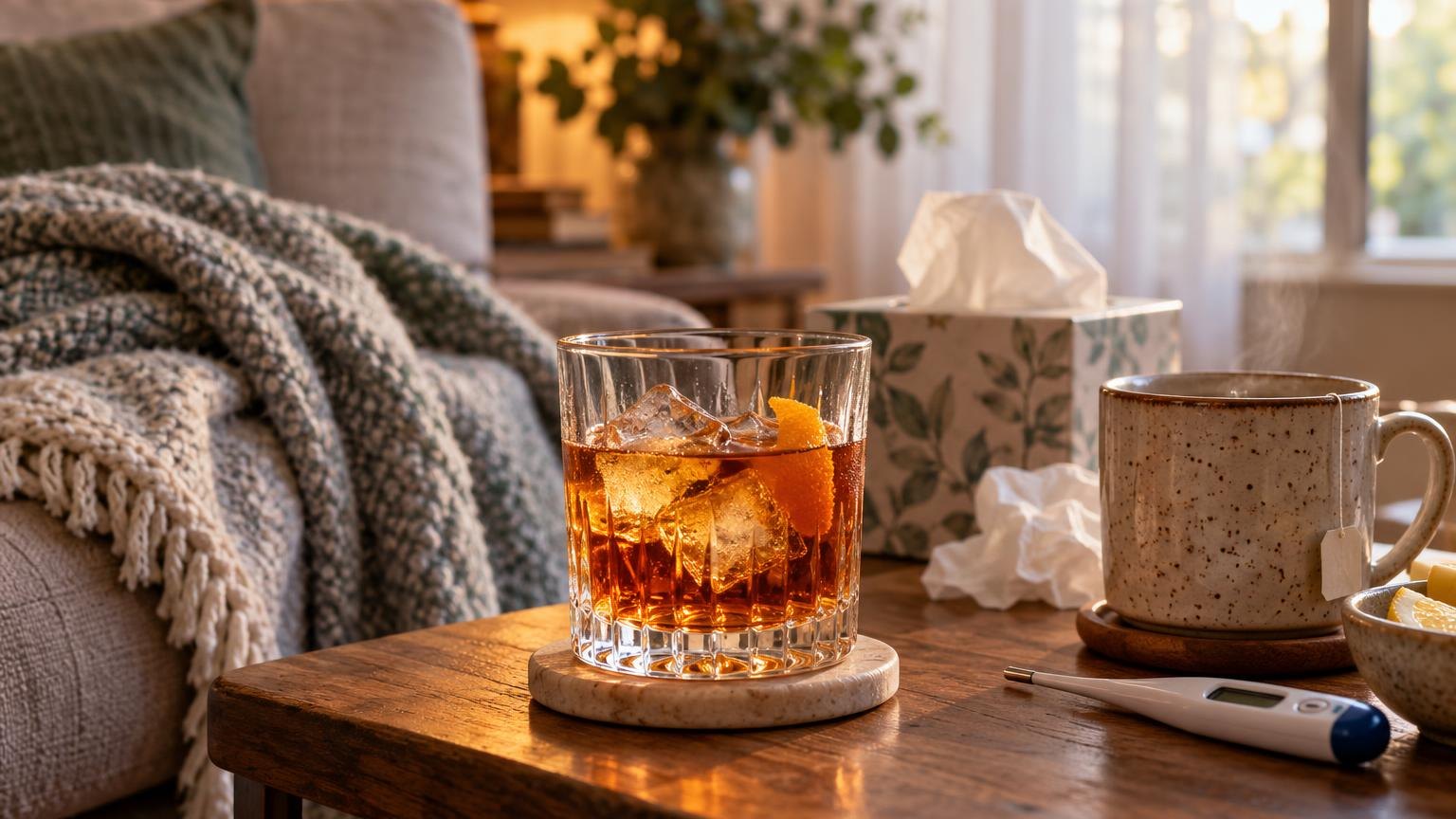 Drink Alcohol While Sick — the practical details, in this guide