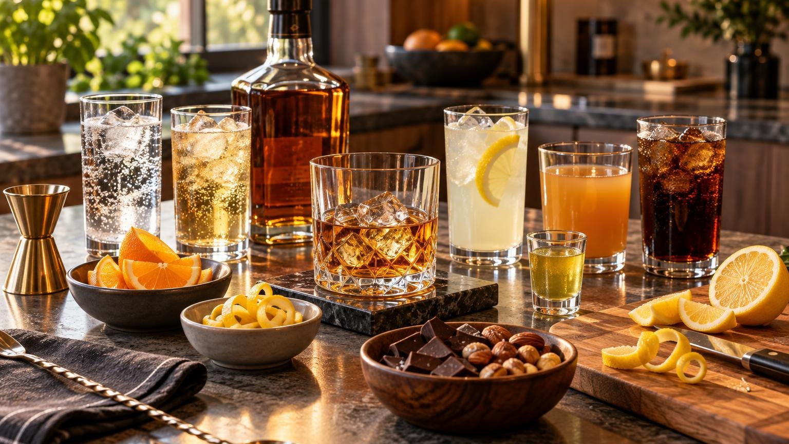 Good Chasers for Whiskey at a glance, for quick reference
