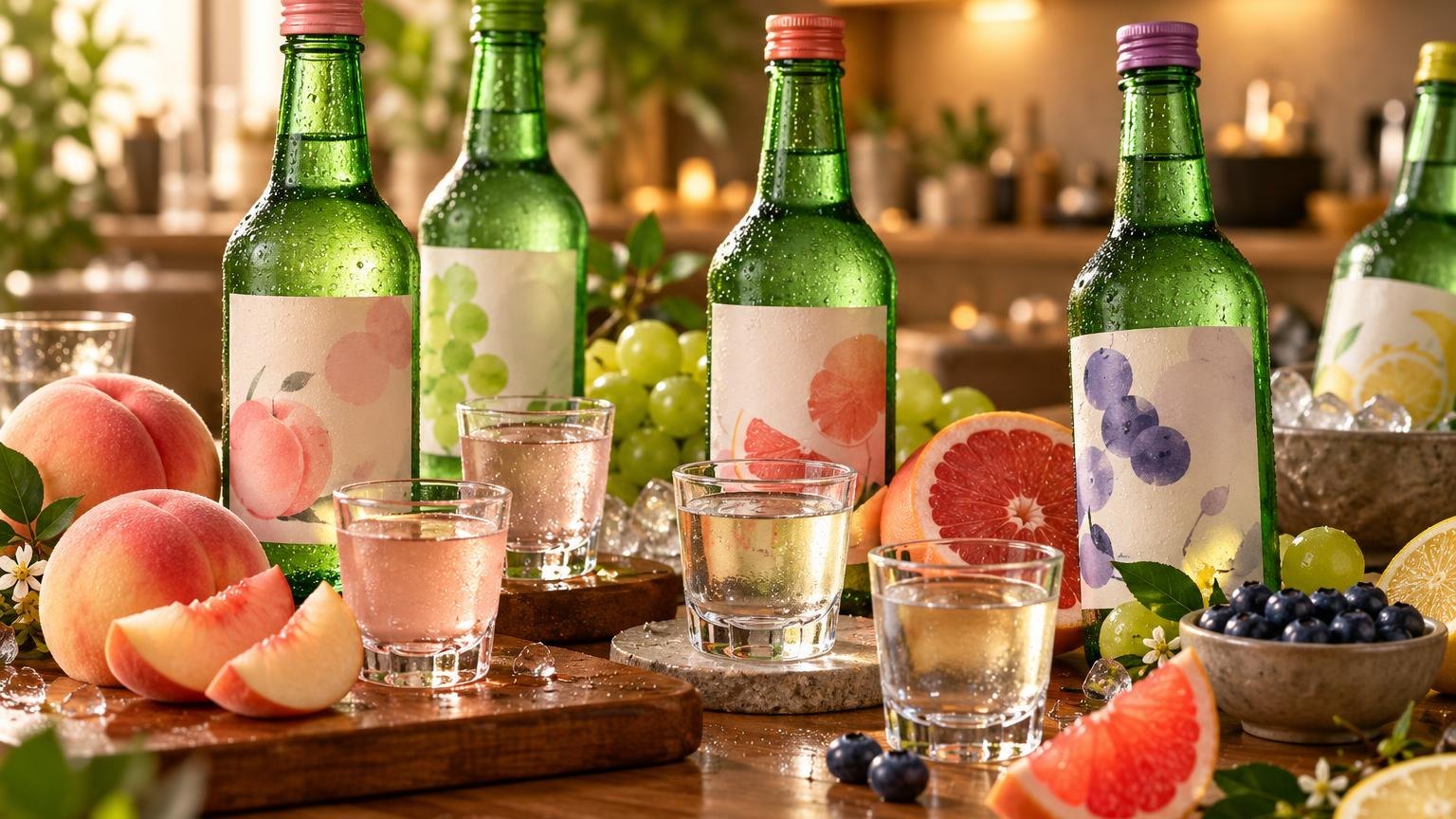 What Is Good Day Soju Alcohol Content by Flavor? at a glance