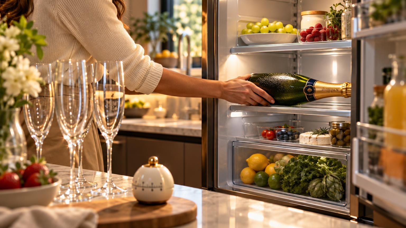 How Long to Chill Champagne in Fridge? — the practical details