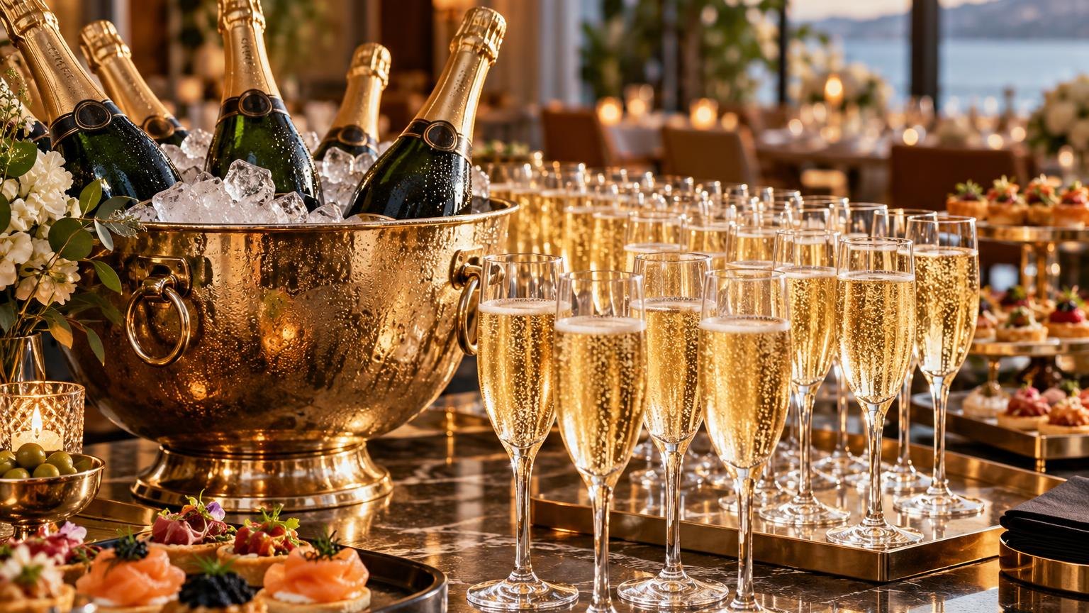 How Many Bottles of Champagne for 20 Guests? — how it works in the real world