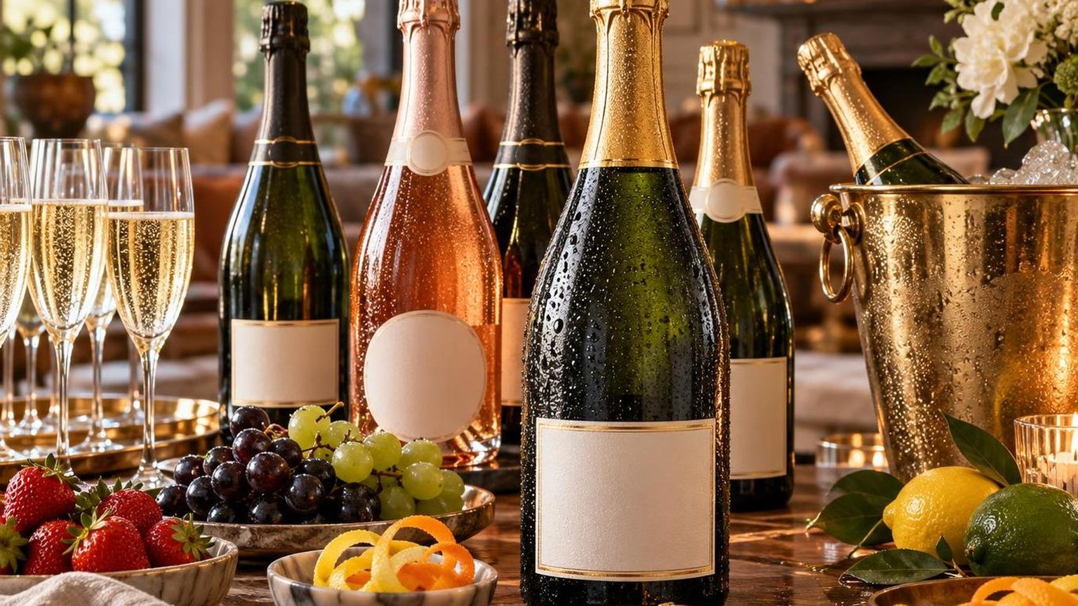How Many Bottles of Champagne for 20 Guests? — a quick reference