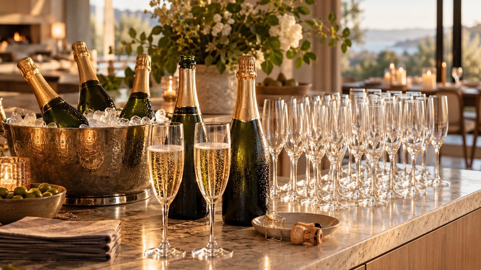 How Many Bottles of Champagne for 20 Guests? — context and caveats