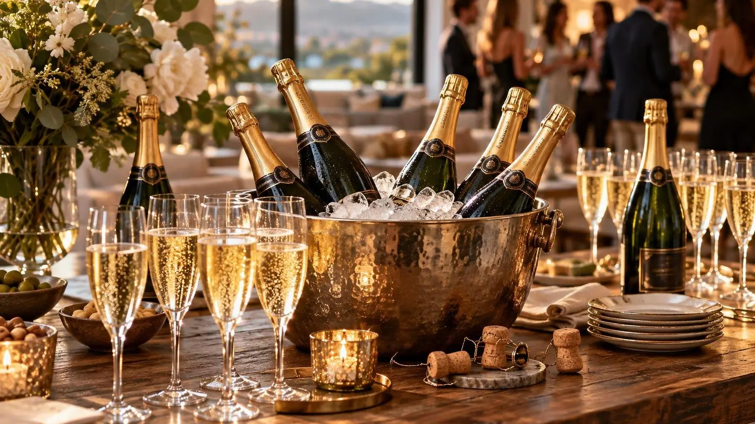 How Many Bottles of Champagne for 20 Guests?