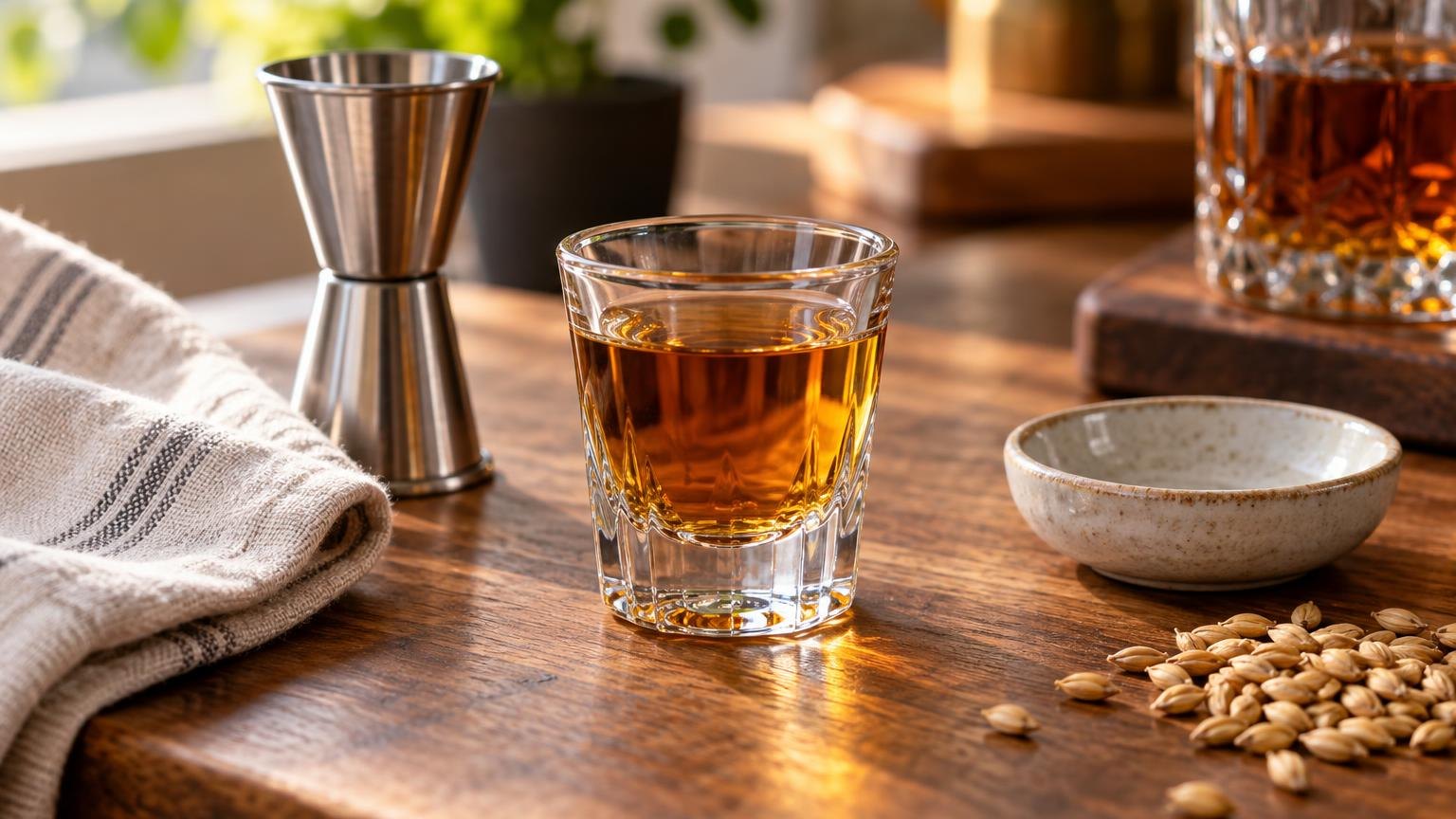 How Many Carbohydrates in a Shot of Whiskey? — the short answer, with the data behind it