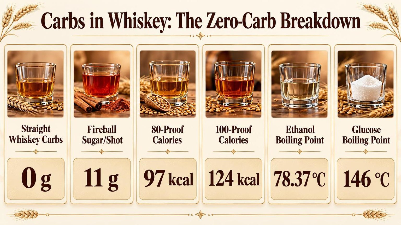 How Many Carbs in a Shot of Whiskey? 1 Carbs in Whiskey: The Zero-Carb Breakdown — figures worth remembering