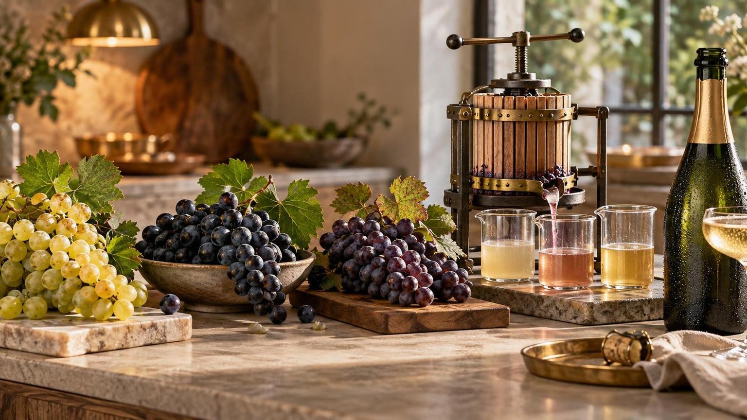 What Grapes Are in Champagne?, broken down step by step