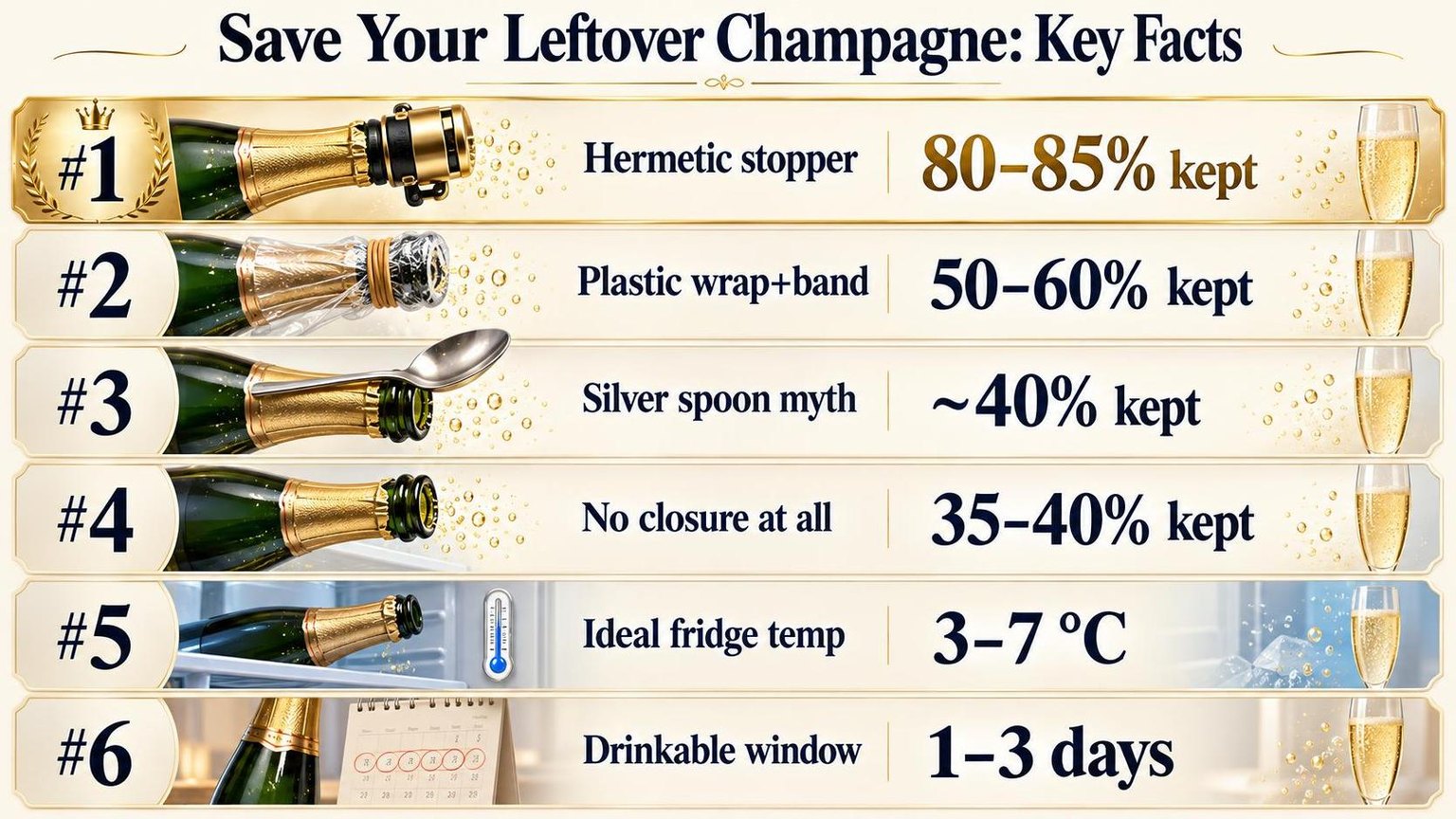 Save Your Leftover Champagne: Key Facts — what the data shows